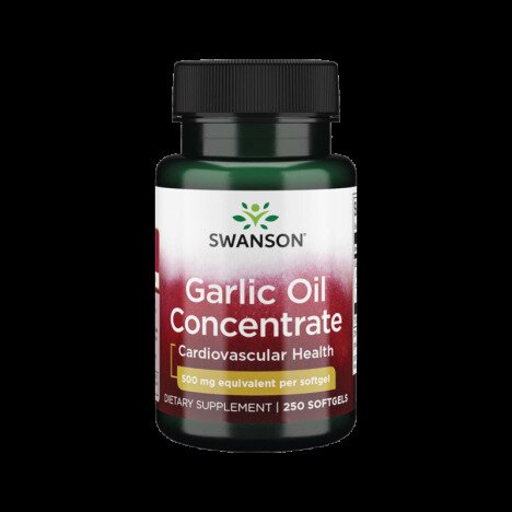 Garlic Oil - Ulei Usturoi Concentrat 500 mg 250 Capsule, Swanson